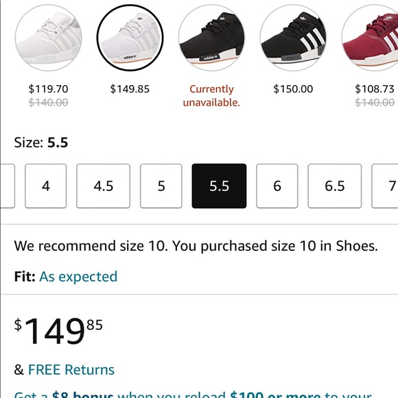 Mens Adidas NMD_r1 primeknit sneaker - Picture 9 of 9